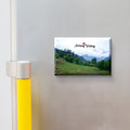 Stickerji Solang Valley Wooden Fridge Magnet - Souvenir travel keepsake gift