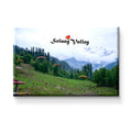 Stickerji Solang Valley Wooden Fridge Magnet - Souvenir travel keepsake gift - View 2
