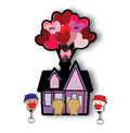 Bubu Dudu Couple Acrylic Keychain Holder - View 3 - Romantic couple gift