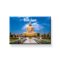Stickerji Bodh Gaya Wooden Fridge Magnet - Souvenir travel keepsake gift - View 2