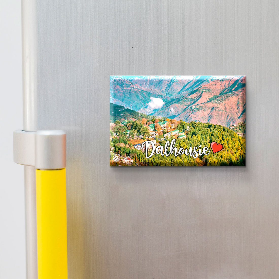 Stickerji Dalhousie Wooden Fridge Magnet - Souvenir travel keepsake gift