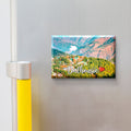 Stickerji Dalhousie Wooden Fridge Magnet - Souvenir travel keepsake gift
