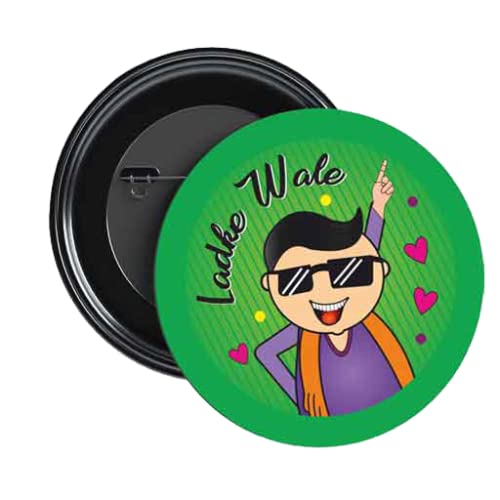 Stickerji Team Groom Wedding Badge Design 4 - Pinback button for bridal and groom party
