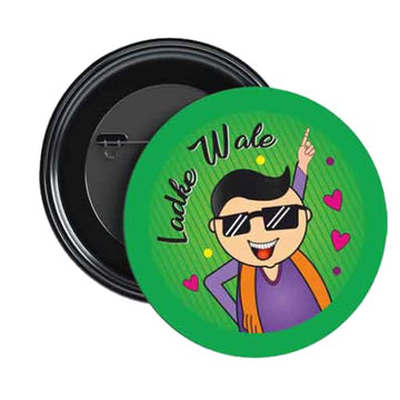 Stickerji Team Groom Wedding Badge Design 4 - Pinback button for bridal and groom party