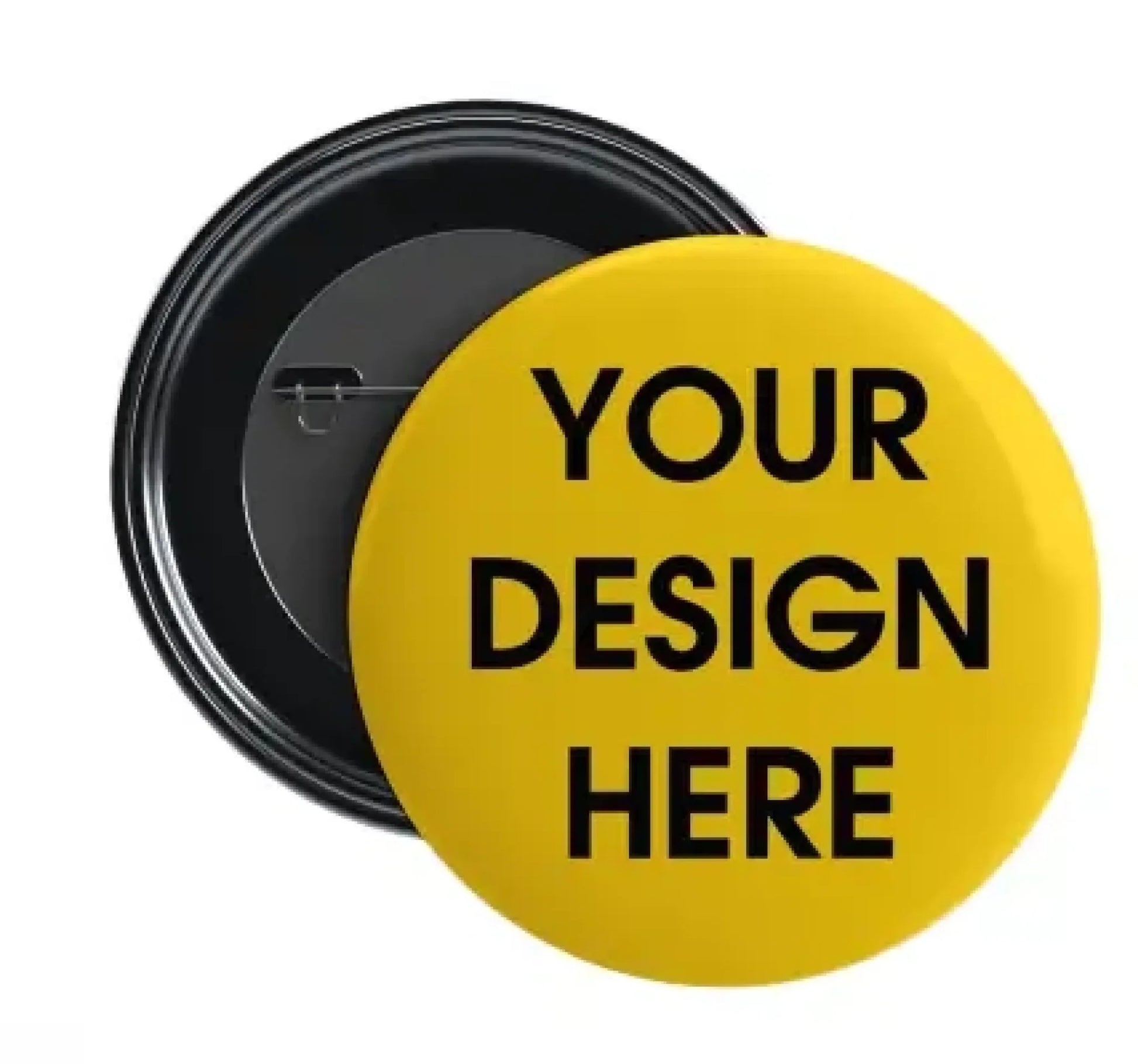 Stickerji Customized Button Badge | Round | 58mm | Back Side Pin - Stickerji premium quality product - View 5