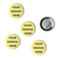 Stickerji Customized Button Badge | Round | 58mm | Back Side Pin - Stickerji premium quality product - View 2