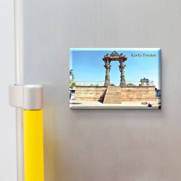 Stickerji Kirti Toran Wooden Fridge Magnet - Souvenir travel keepsake gift