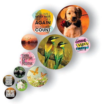 Stickerji Wooden Wall Hanging for Home Decoration | Animal Theme Wooden Wall Hanging