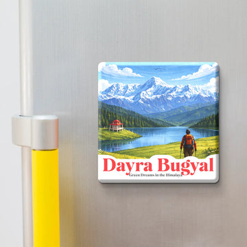 Stickerji Souvenir Wooden Fridge Magnet | DAYRA BUGYAL