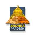 Andhra Pradesh Wooden Fridge Magnet – Tirupati Temple Design – Indian State Souvenir Magnet