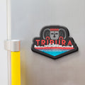 Stickerji Tripura Wooden Fridge Magnet - Souvenir travel keepsake gift