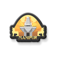 Stickerji Manipur Wooden Fridge Magnet - Souvenir travel keepsake gift - View 2