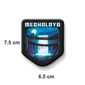 Stickerji Meghalaya Wooden Fridge Magnet - Souvenir travel keepsake gift - View 3