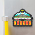 Stickerji Sikkim Wooden Fridge Magnet - Souvenir travel keepsake gift