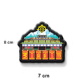 Stickerji Sikkim Wooden Fridge Magnet - Souvenir travel keepsake gift - View 3