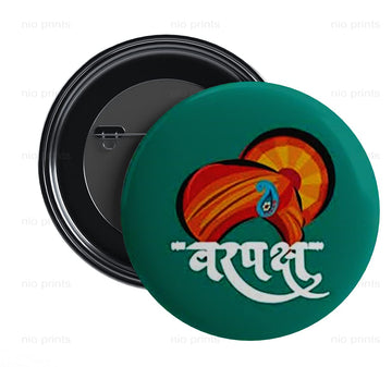 Stickerji Team Groom Wedding Badge Design 14 - Pinback button for bridal and groom party
