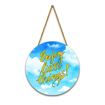 Stickerji Wooden Wall Hanging for Home Decoration | Enjoy little Things!