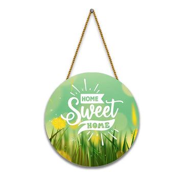 Stickerji Wooden Wall Hanging for Home Decoration | HOME SWEET HOME 06