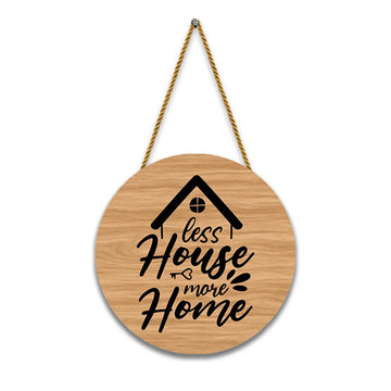 Stickerji Wooden Wall Hanging for Home Decoration | less House more Home