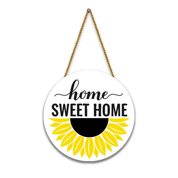 Stickerji Wooden Wall Hanging for Home Decoration | HOME SWEET HOME 07