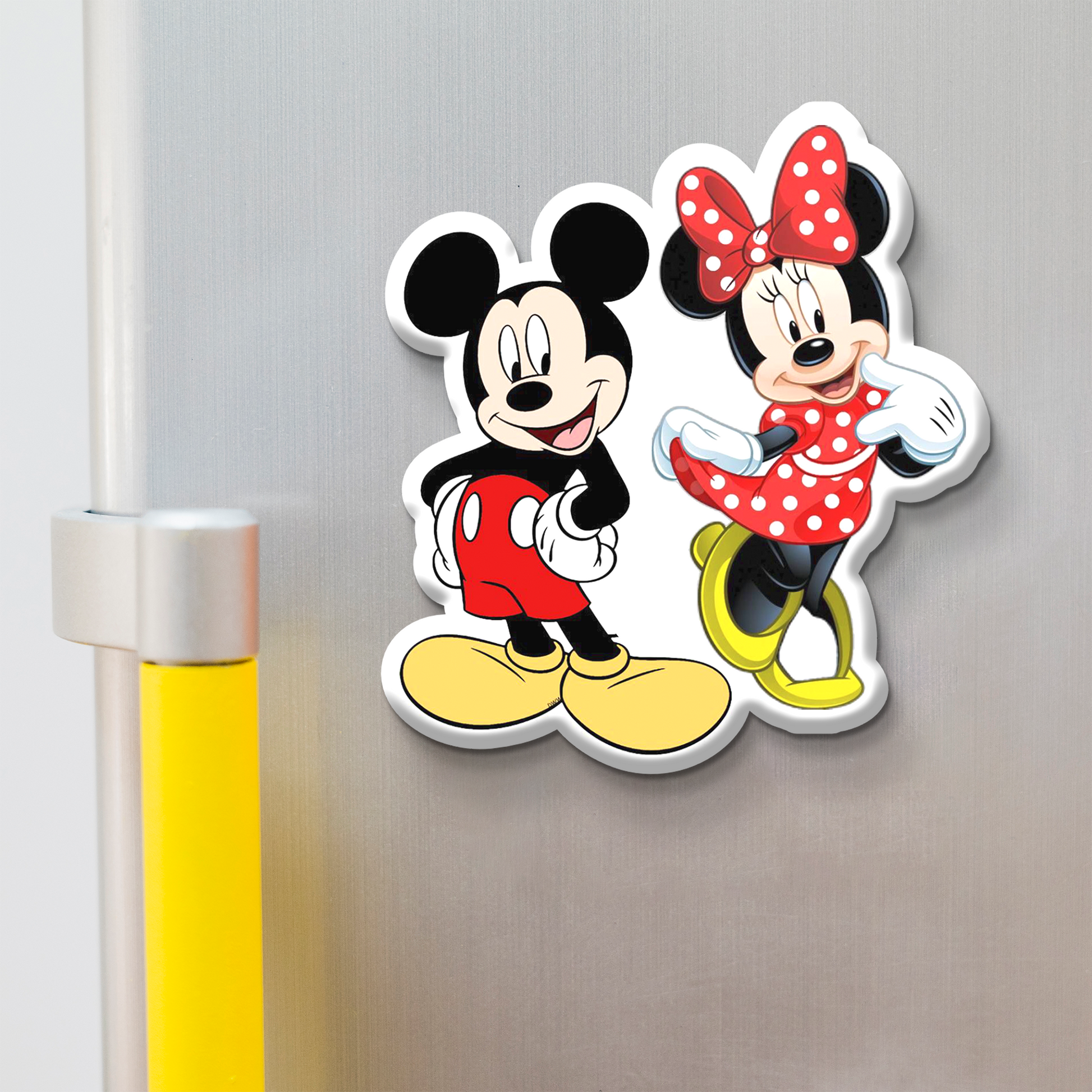 Stickerji Micke-Minnie Wooden Fridge Magnet - Souvenir travel keepsake gift