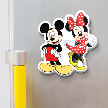 Stickerji Micke-Minnie Wooden Fridge Magnet - Souvenir travel keepsake gift