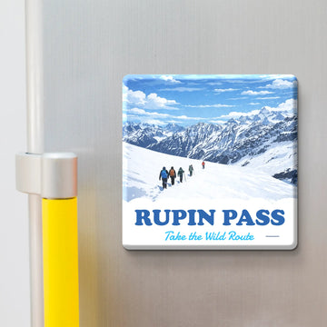 Stickerji Souvenir Wooden Fridge Magnet | RUPIN PASS
