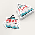 Die-cut logo stickers in india